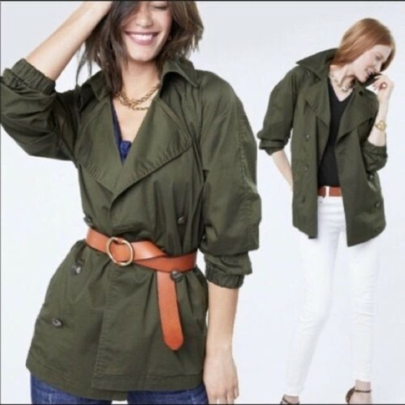 CAbi Women’s Olive Green Expedition Jacket, Style #5478, size XXS - Picture 1 of 15